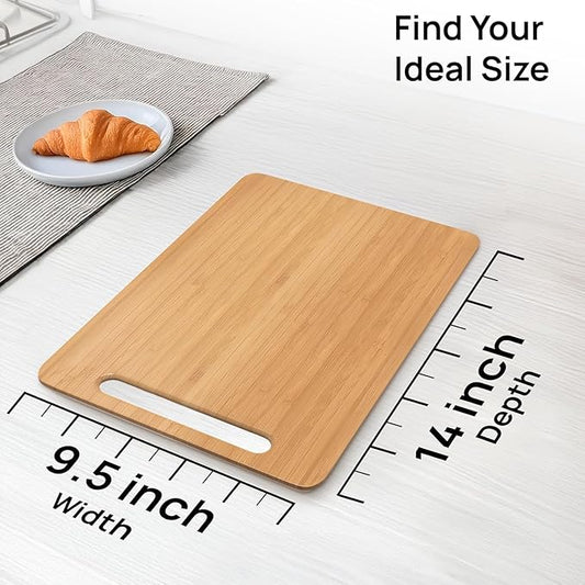 Ibyx Elegant Appliance Slider - Sliding Tray for Coffee Maker & Heavy Kitchen Appliances, Easy Slide, Made of Premium Bamboo, Space-Saving Kitchen Organizer, 40 lb Capacity, Natural - 9.5 x 14 Inch