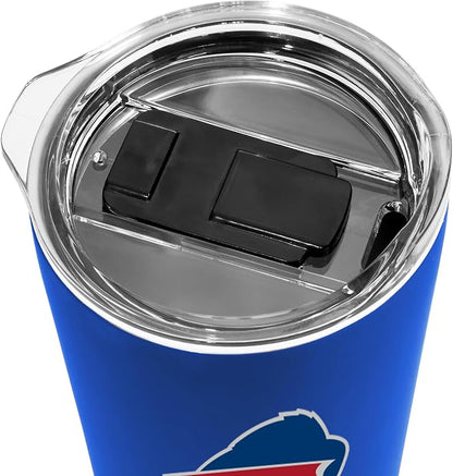 Rico Industries NFL Football Soft Touch, Easy Grip Tumbler