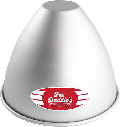 Fat Daddio's PDV-07 Dolly Varden Doll Cake Pan, 7.25 x 5.5 Inch, Silver