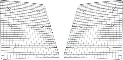 USA Pan Half Sheet Nonstick Roasting and Cooling Rack, Set of 2