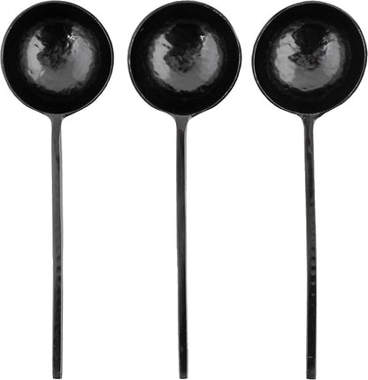 Karma, Spoons Tasting Spoons Set - Spoons Spoons for Cooking - Stainless Steel Kitchen Utensils - Stainless Steel - Set of 3
