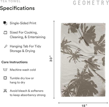 GEOMETRY Spring Kitchen Towels - Quick Dry Microfiber Cloth Spring & Summer Dish Towels for Kitchen Drying - Premium Quick Dry Towel - Sandy Boho, 18" x 30" - 2-Pack