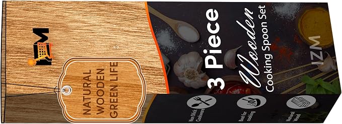 3 piece wooden utensil set premium cooking spoons wood cooking utensils teak wooden utensils set wood cooking utensils