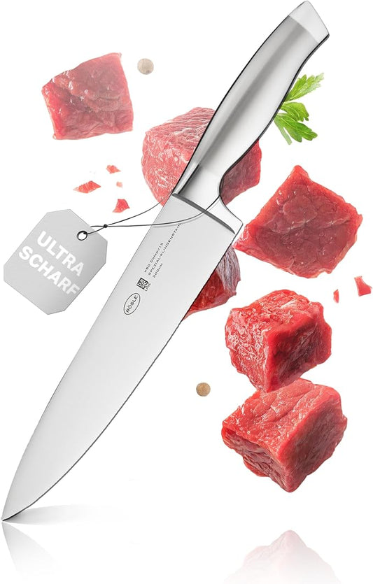 Rösle Basics Line Stainless Steel Chef's Knife, 8-inch Blade