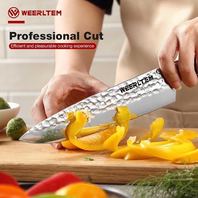 Damascus chef knife