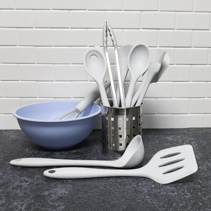 Chef Craft Premium Silicone Basting Spoon, 11 inch, Gray