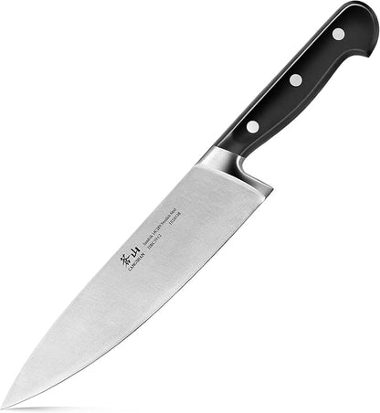 Cangshan TV2 Series 1020038 14C28N Swedish Steel Forged Chef Knife, 8-Inch
