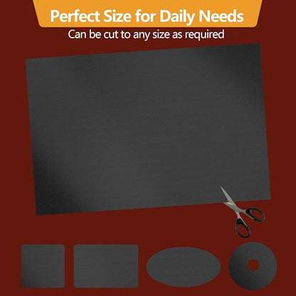 UBeesize 4 Pack XL Thickened Oven Liners for Bottom of Oven, Reusable 17x25 Inch Heavy Duty Non Stick Teflon Oven Mats BPA & PFOA Free, Fit Electric Gas Toaster Convection Microwave Ovens Grills
