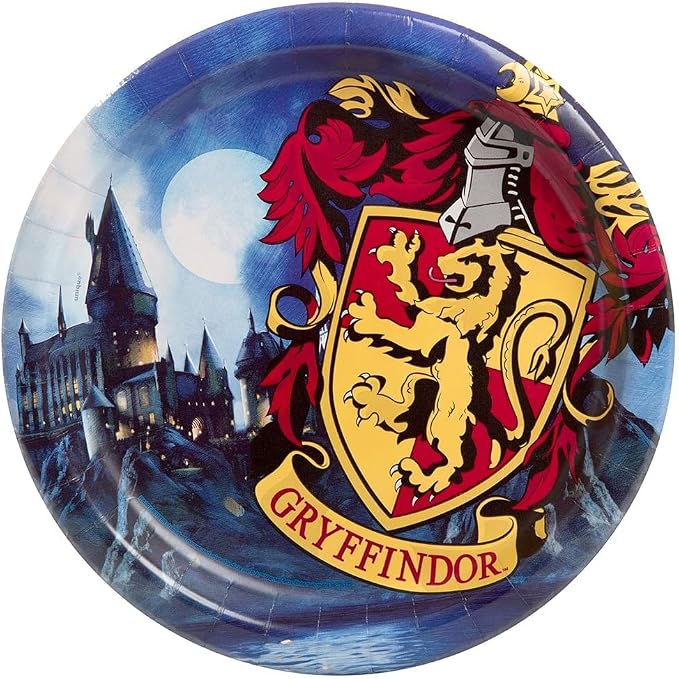 Unique Harry Potter Birthday Party Supplies Bundle Pack includes 24 Lunch Plates and 32 Napkins (Bundle for 24)