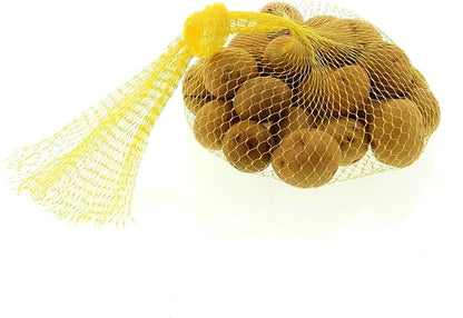Royal Yellow Plastic Mesh Produce and Seafood Bag, 24 Inch, Package of 1000