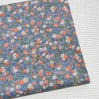 5X 5 inches 100% Cotton Fabric Square Bundles,Precut Quilting Gray Floral Printed Fabric Squares Sheets Patchwork,DIY Sewing Scrapbooking,Quilted Artcraft 42Pcs …