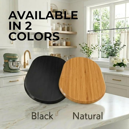 Ibyx Premium Bamboo Mixer Slider for KitchenAid 5-8 Qt Bowl Lift Stand Mixer - Food-Grade Appliance Slider Mat for Kitchen Countertop Storage Accessories (Natural)