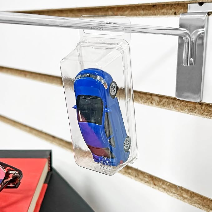 Collecting Warehouse Clear Plastic Clamshell Package / Storage Container, 3.06" H x 1.25" W x 1" D, Pack of 100