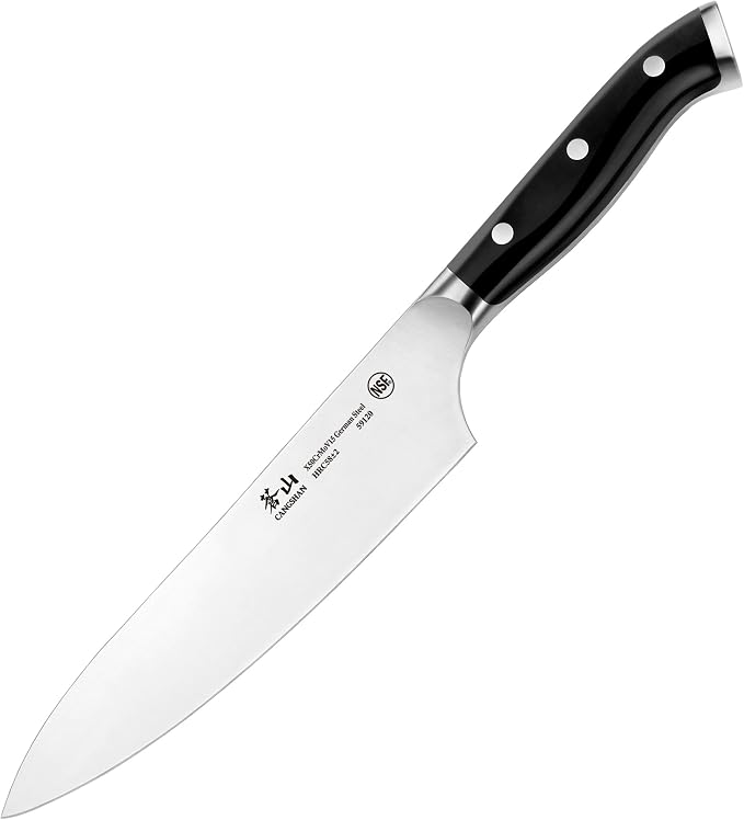 Cangshan D Series 59120 German Steel Forged Chef's Knife, 8-Inch
