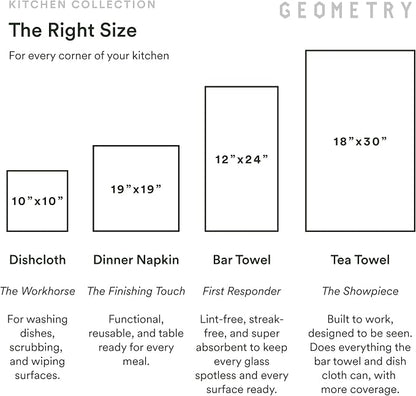 GEOMETRY Christmas Kitchen Towels - Quick Dry Microfiber Cloth Dish Towels for Kitchen Drying - Premium Quick Dry Towel 3-Pack Set - Jubilee Tea Towel