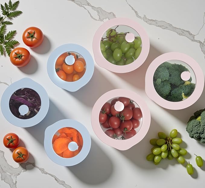 Urban Green Glass Food Container Set with Glass Lid, 5 Pack, Meal Prep Containers with Silicone Framed Airtight Lid, Leakproof, 100% Plastic Free