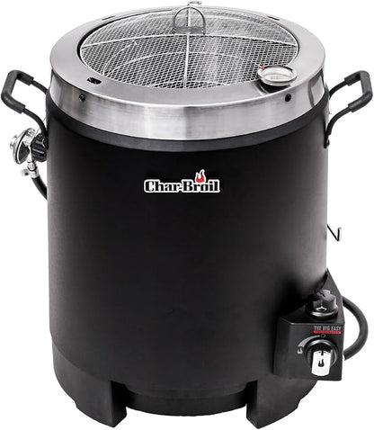 Charbroil® The Big Easy® TRU-Infrared™ Cooking Technology Propane Gas Stainless Steel Oil-Less Turkey Fryer, Black - 17102065