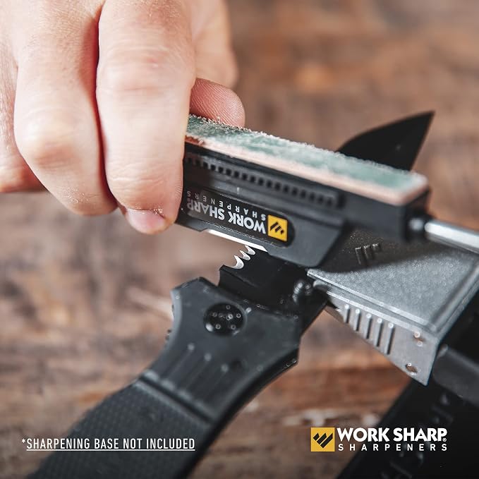 Work Sharp Upgrade Kit for WSBCHPAJ Knife Sharpener, Set of 7 Abrasives and Carrying Case