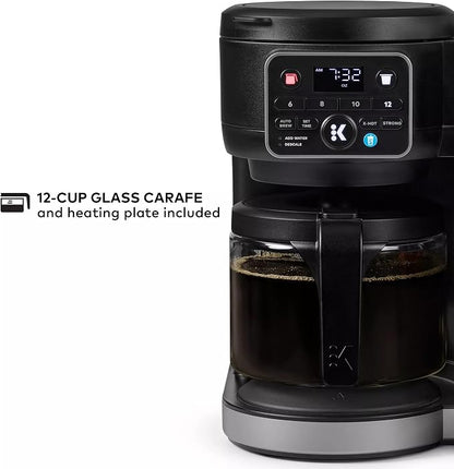 Keurig KD5600 K-Duo Hot & Iced Single Serve & Carafe Coffee Maker, 72oz Reservoir, MultiStream Technology (Gen 2), Black (Renewed)
