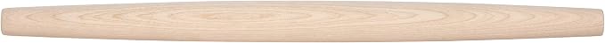 J.K. Adams Maple French Rolling Pin, Brown