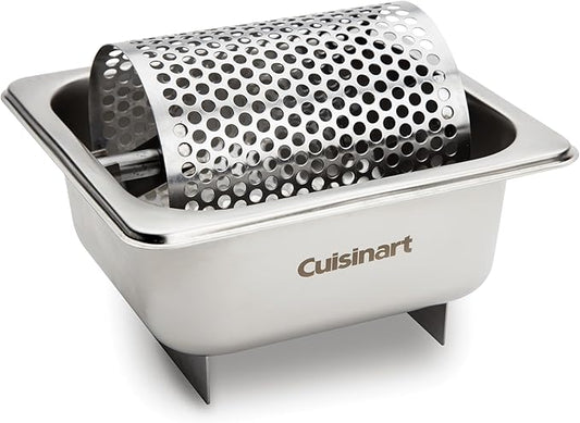 Cuisinart Stainless Steel Butter Wheel, Raised Bottom Butter Roller for Griddle for Golden Crust and Even Spread, Kitchen Grill Accessory for Burgers, Bread, BBQ, Cookouts, Tailgates (Pack of 6)