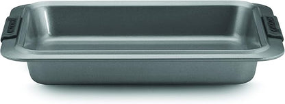 Anolon Advanced Nonstick Baking Pan / Nonstick Cake Pan, Rectangle - 9 Inch x 13 Inch, Gray