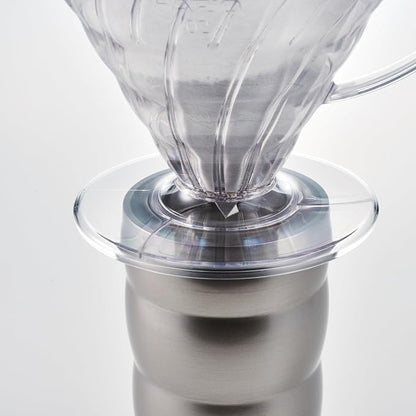 Hario V60 Plastic Coffee Dripper, Size 03, Clear