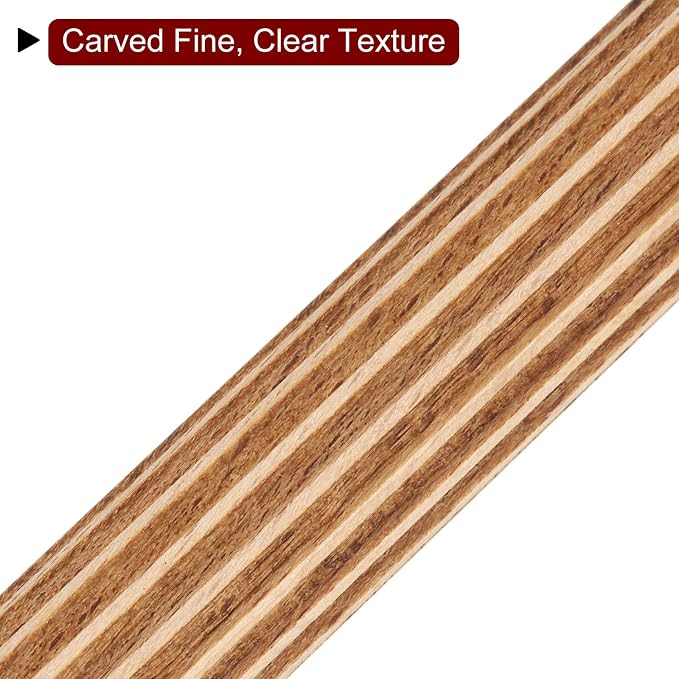 HARFINGTON Wood Clay Roller 4" Straight Lines Pattern Rolling Pins Wood Rollers Pottery Tools Wood Grain Texture Rollers for Clay Baking Dough Playdough DIY