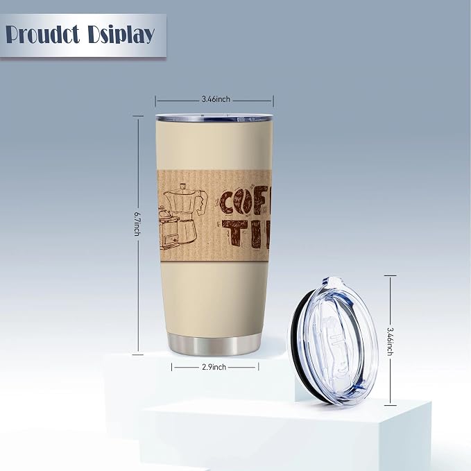 ATHAND I Like My Men How I Like My Coffee Tumbler,20 Oz Insulated Stainless Steel Funny Tumbler with Lid,Novelty Gifts for Coffee Lovers Women Friends,1 Pcs