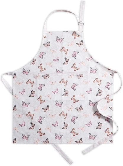 Maison d' Hermine 100% Cotton Apron for women with Pocket Kitchen Chef Apron for Men Cooking Spring Summer