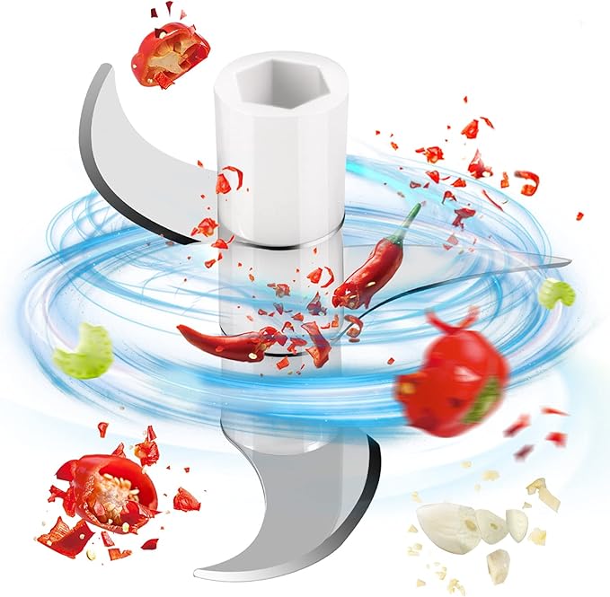 Rechargeable Portable and Cordless Mini Food Processor 300ML with Stainless Steel Blade, Electric Garlic Chopper Vegetable Chopper Blender for Nuts Chili Onion Minced Meat and Spices BPA-Free(Green)
