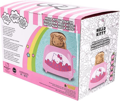 Uncanny Brands Hello Kitty Two-Slice Toaster- Toasts Your Favorite Kitty On Your Toast