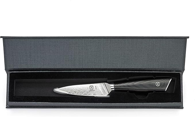 Mercer Culinary M13791 Premium Grade Super Steel, 3.5-Inch Paring Knife, G10 Handle