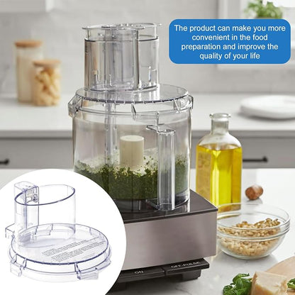 DFP-14 Food Processor Work Bowl Cover DFP-14NWBCT1 for Cuisinart Food Processor Replacement Parts Fits DLC-005AGTXT1 4 Locking Tabs