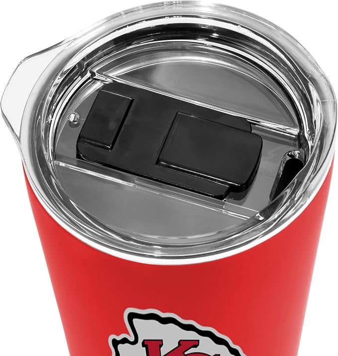Rico Industries NFL Football Soft Touch, Easy Grip Tumbler