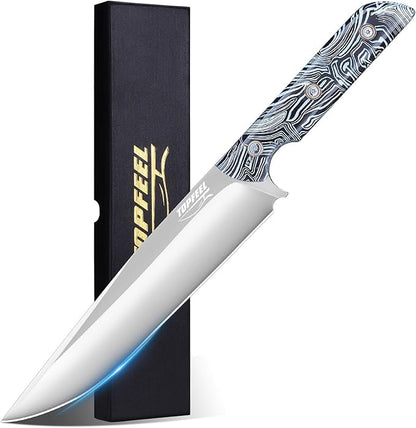 Topfeel 8 Inch Chef Knife, Japanese High Carbon Stainless Steel Professional Sharp Kitchen Knife with Artistic Handle, Unique Gifts for Men and Women, Kitchen Gadgets with Premium Gift Box