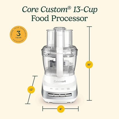 Cuisinart FP-130 13-Cup Multifunctional Food Processor White
