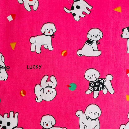 Cotton Fabric Squares 5x5 Charm Packs for Quilting 5 inch for Baby Boy Sewing Patchwork 42pcs (Dog Fabric)