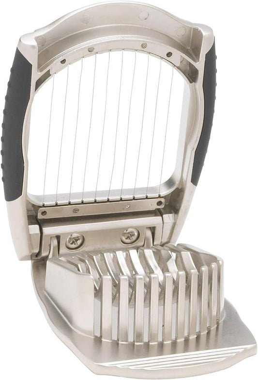 HIC Kitchen Deluxe Mushroom and Egg Slicer, Stainless Steel Wires