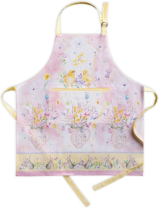 Maison d' Hermine 100% Cotton Apron for women with Pocket Kitchen Chef Apron for Men Cooking Spring Summer