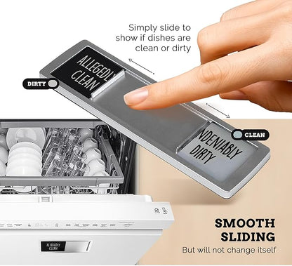 Dishwasher Magnet, Clean Dirty Sign, Apartment Essentials for First Apartment Must Haves, Funny Kitchen Gadgets Clean and Dirty Sign for Dishwasher, Gadgets for Home and Kitchen