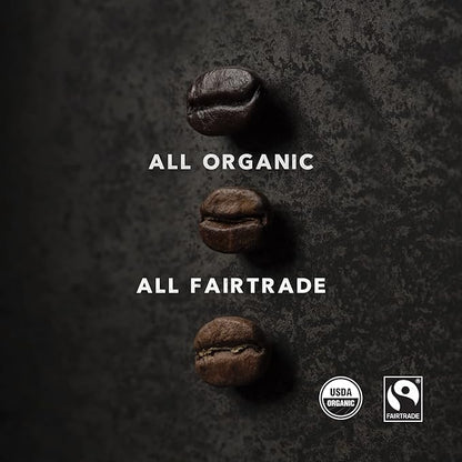 Kicking Horse Coffee Decaf, Swiss Water Process, Dark Roast, Whole Bean, Certified Organic, Fairtrade, Kosher, Black, 35.274 Oz, Pack of 6