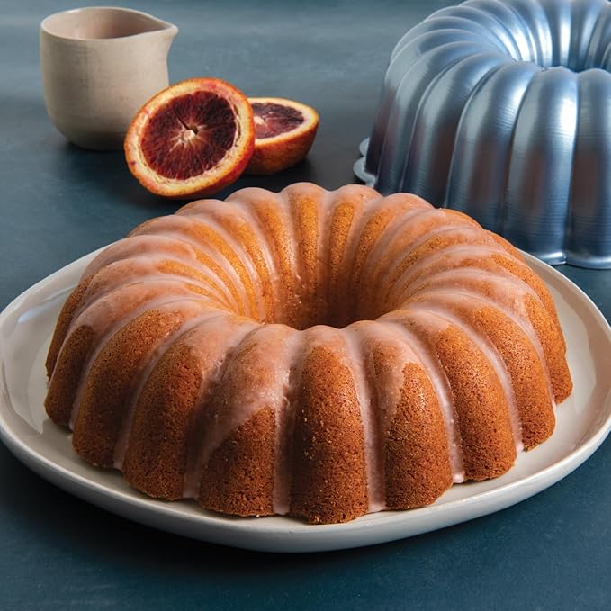 Nordic Ware Formed Elegant Party Bundt®, 12 Cups, Twilight Blue