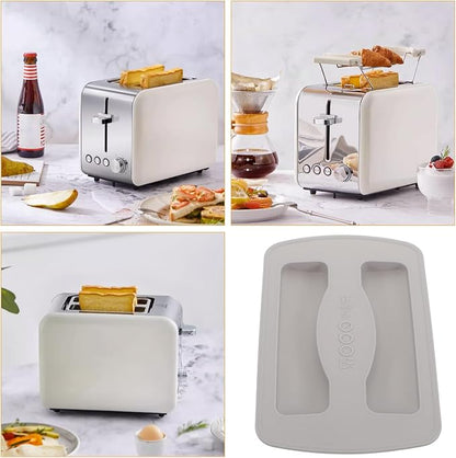 Kichvoe Bread Machine Dustproof Cover Toaster Upper Lid Protector 6.88X4.13X0.59In Kitchen Appliance Accessory Compatible with Most Bread Makers