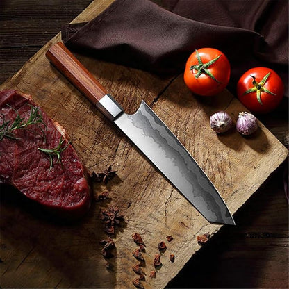 Professional Chef Knife Kitchen Knife Sharp Blade Cleaver Slicer Japanese 440C Steel Kitchen Knives Kitchen Tools Santoku Knife Cooking Cutter Meat Slicing knife Utility Knife Sashimi Knife Sushi