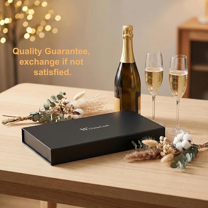 Rosewood Kitchen Knife Set - 3Pcs, Chef/Bread/Utility Knives, High Carbon Stainless Steel, Ultra Sharp, Simple & Practical Essential Kitchen Knife Set for Everyday