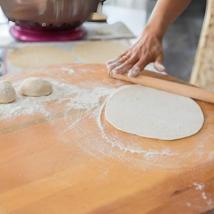 2 Pcs Set (19 inch + 31 inch set) Oklava Extra Long Rolling Pin for Baking, Mattarello Rolling Pin for Manti Ravioli Pasta Turkish Baklava dough Tortilla, Handmade Wooden
