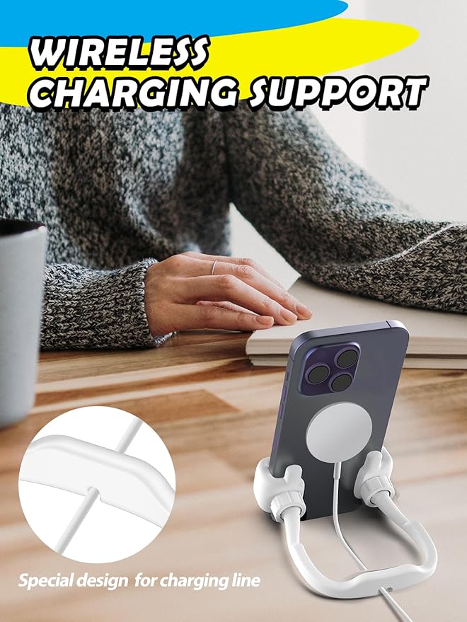 Graduation Gifts for Boys Girls Teens Kids: Thumbs Up Lazy Phone Stand Holder for Desk Funny Gadgets for Teenage Men Women Mom Wife Dad Father Son Daughter Adults Gift Stocking Stuffers Birthday Stuff