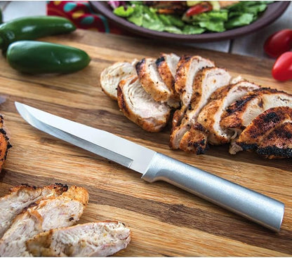 Rada Cutlery Wedding Register Gift Set (S04), 4-Piece Knife Set, Stainless Steel Blades, Silver Handle
