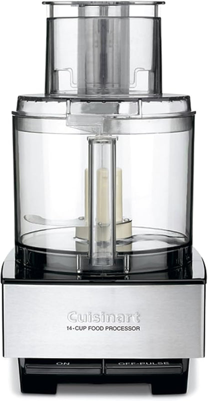 Cuisinart DFP-14BCNYAMZ Custom 14 Food Processor Brushed Metal Series, , Stainless Steel
